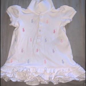Baby girl polo dress